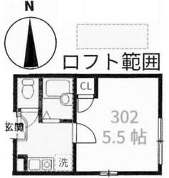 アーネスト蒲田の物件間取画像